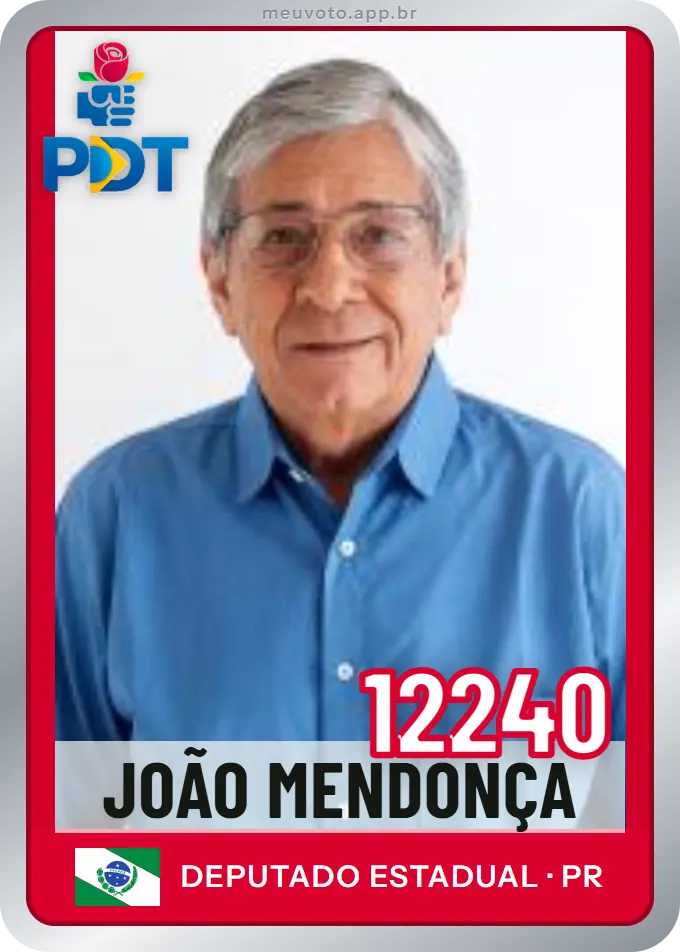Carta de João Mendonça, número 12240, PDT