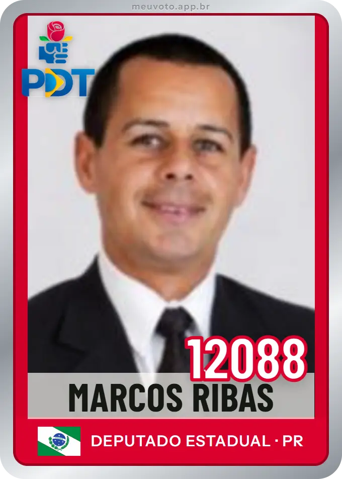 Carta de Marcos Ribas, número 12088, PDT