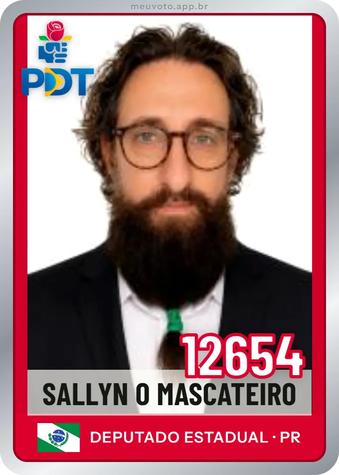 Carta de Sallyn O Mascateiro, número 12654, PDT