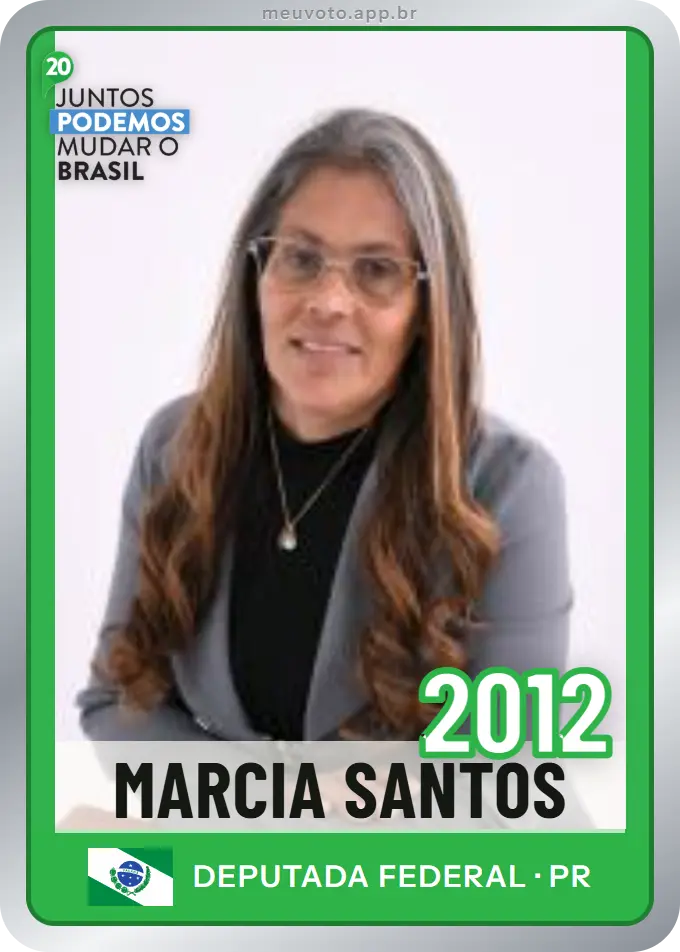 Carta de Marcia Santos, número 2012, Podemos
