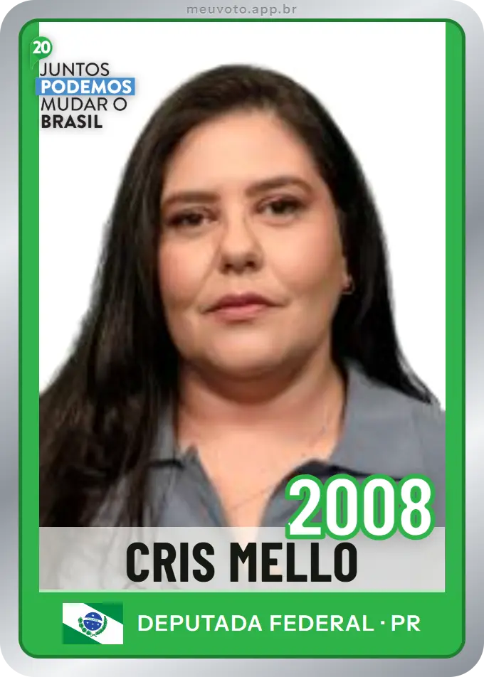 Carta de Cris Mello, número 2008, Podemos