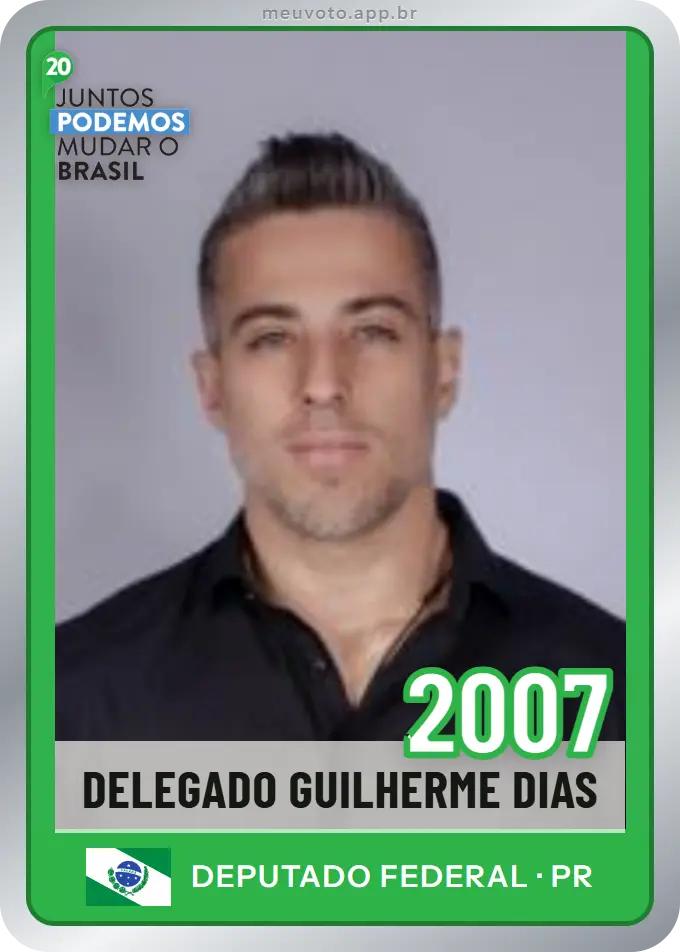 Carta de Delegado Guilherme Dias, número 2007, Podemos