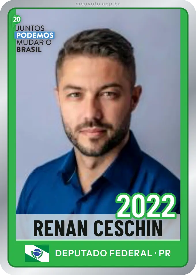 Carta de Renan Ceschin, número 2022, Podemos