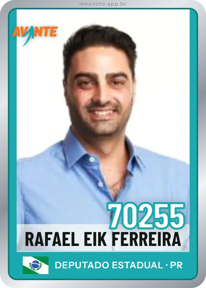 Carta de Rafael Eik Ferreira, número 70255, Avante
