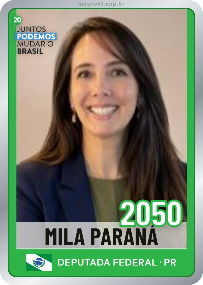 Carta de Mila Paraná, número 2050, Podemos