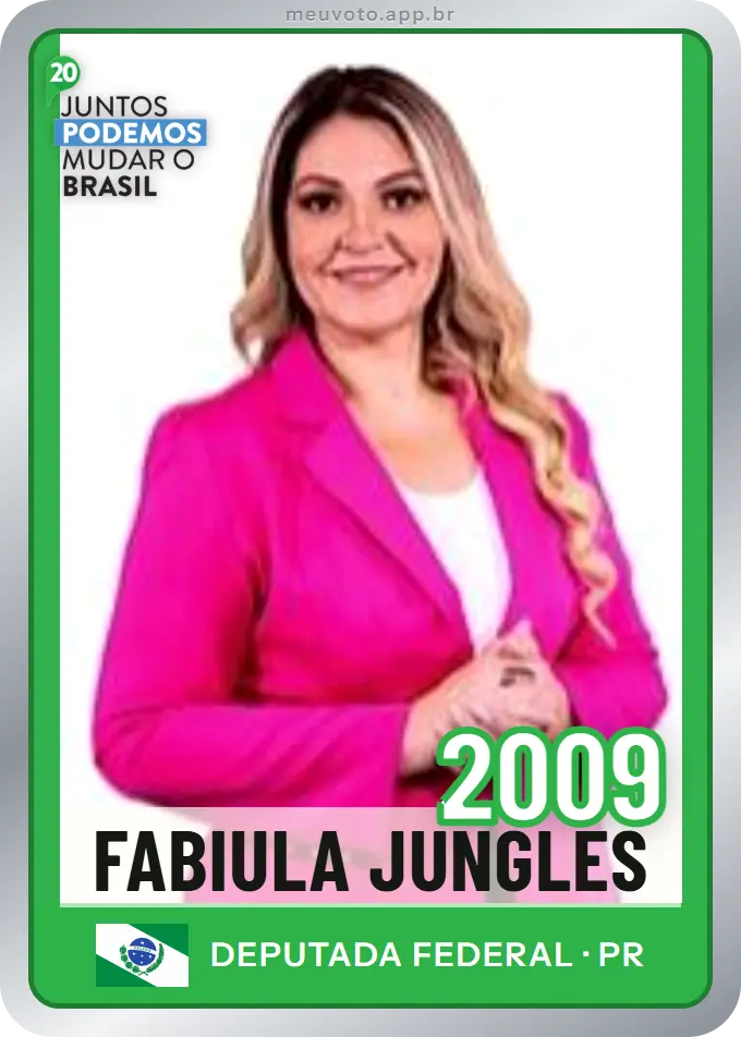 Carta de Fabiula Jungles, número 2009, Podemos