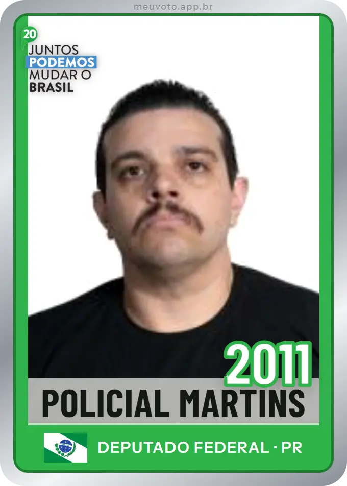 Carta de Policial Martins, número 2011, Podemos