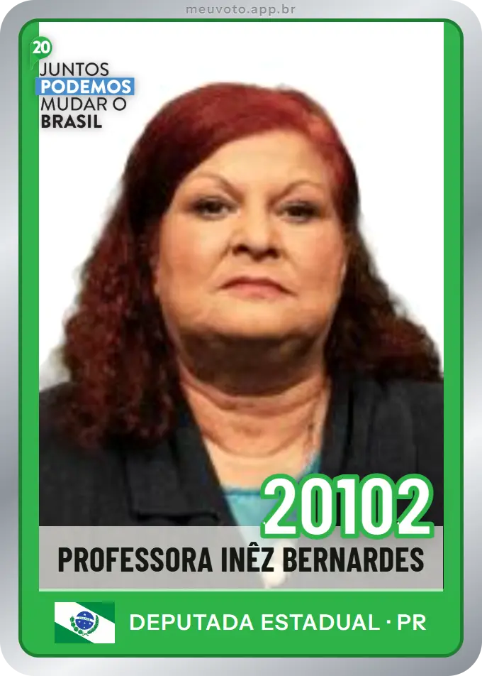 Carta de Professora Inêz Bernardes, número 20102, Podemos