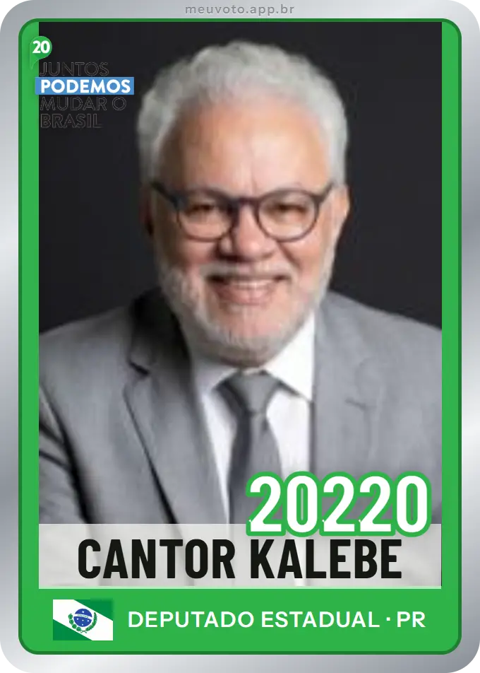 Carta de Cantor Kalebe, número 20220, Podemos