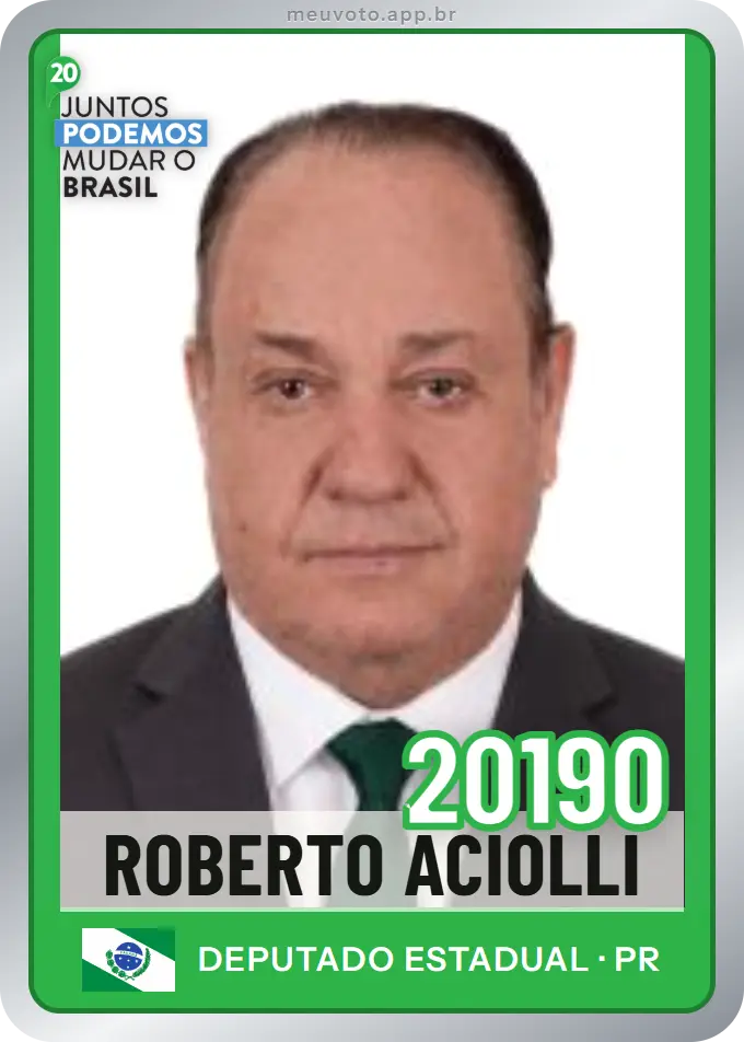 Carta de Roberto Aciolli, número 20190, Podemos
