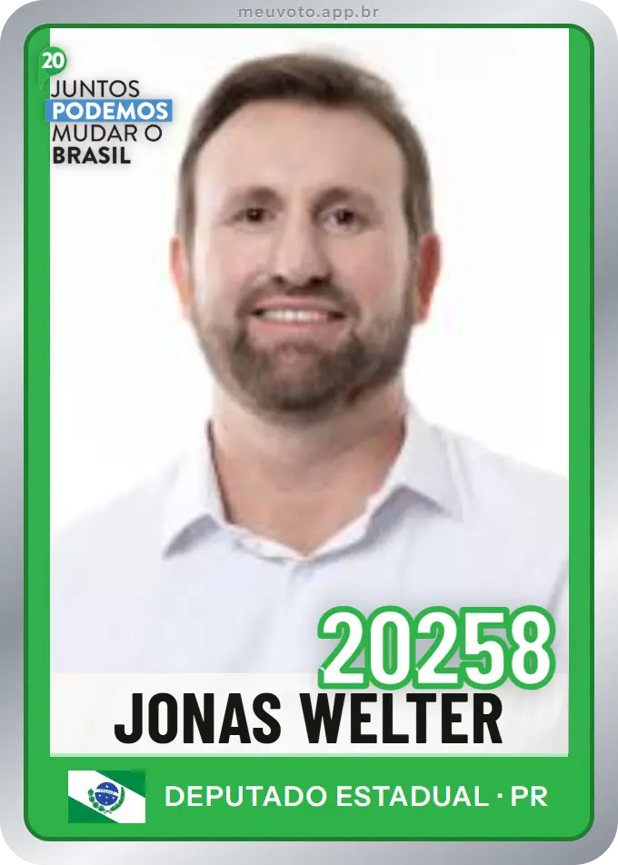 Carta de Jonas Welter, número 20258, Podemos