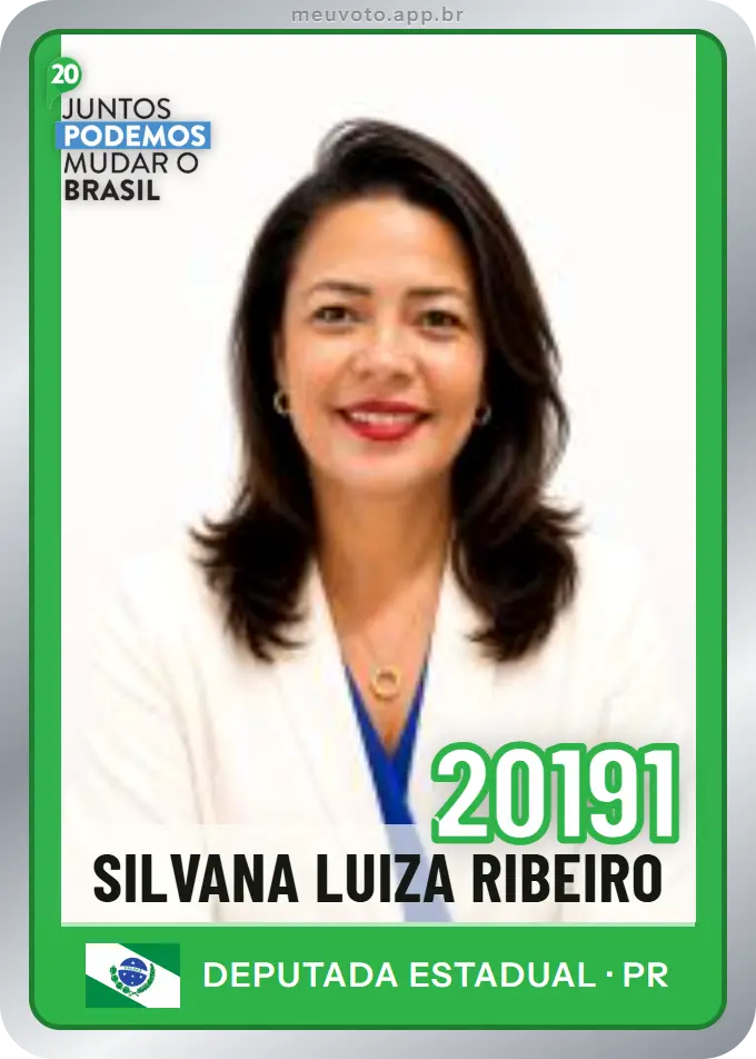 Carta de Silvana Luiza Ribeiro, número 20191, Podemos