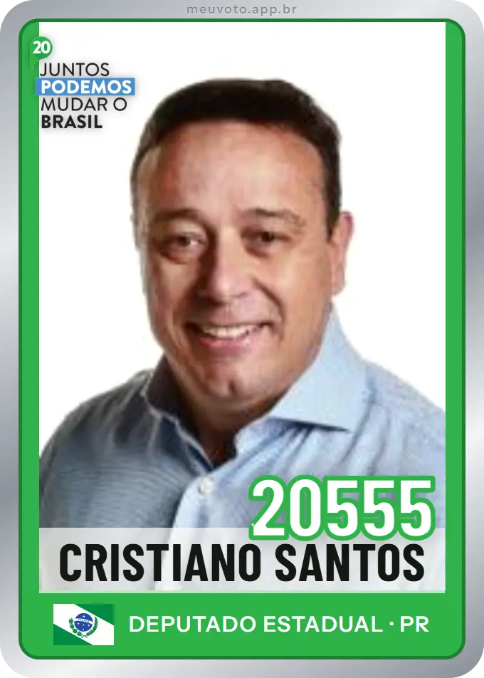 Carta de Cristiano Santos, número 20555, Podemos