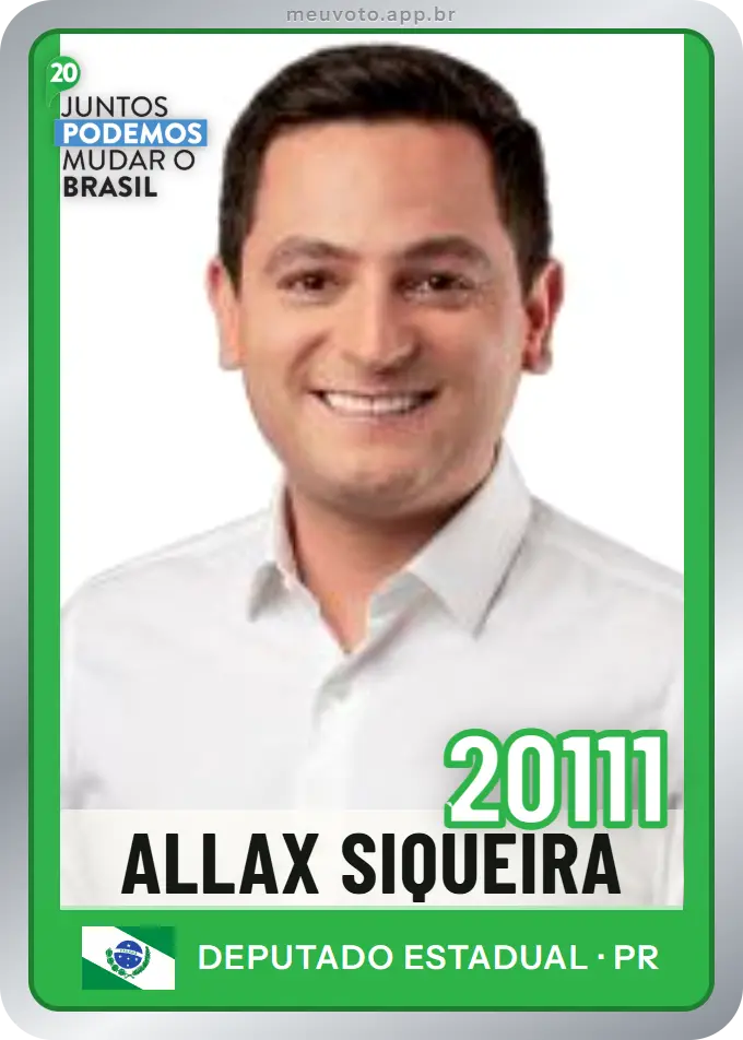 Carta de Allax Siqueira, número 20111, Podemos