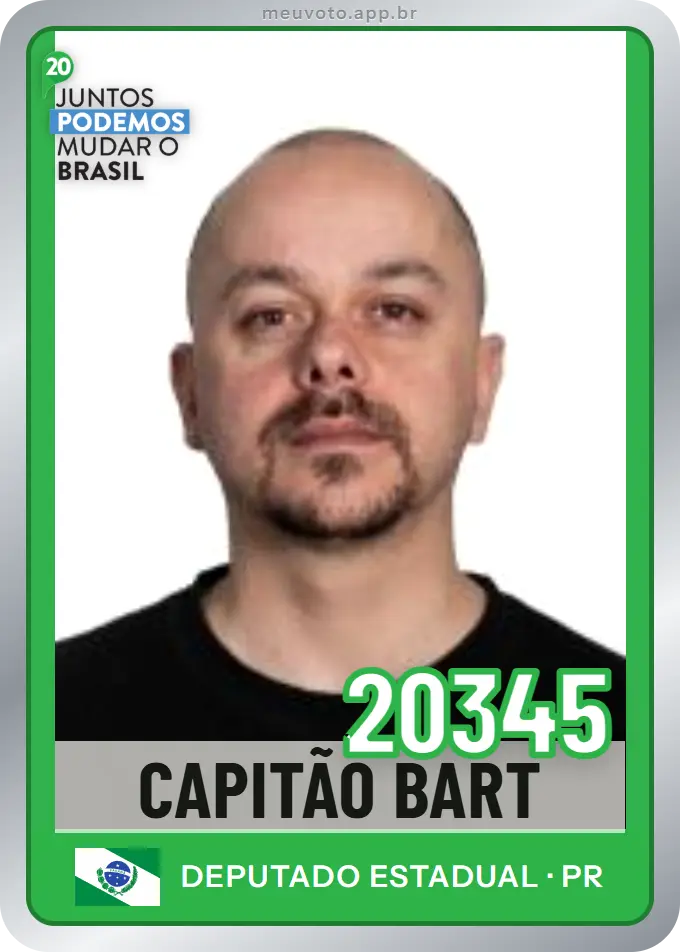 Carta de Capitão Bart, número 20345, Podemos