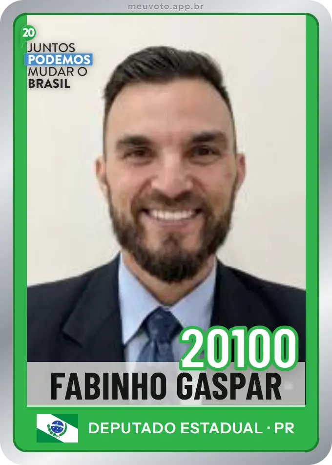 Carta de Fabinho Gaspar, número 20100, Podemos