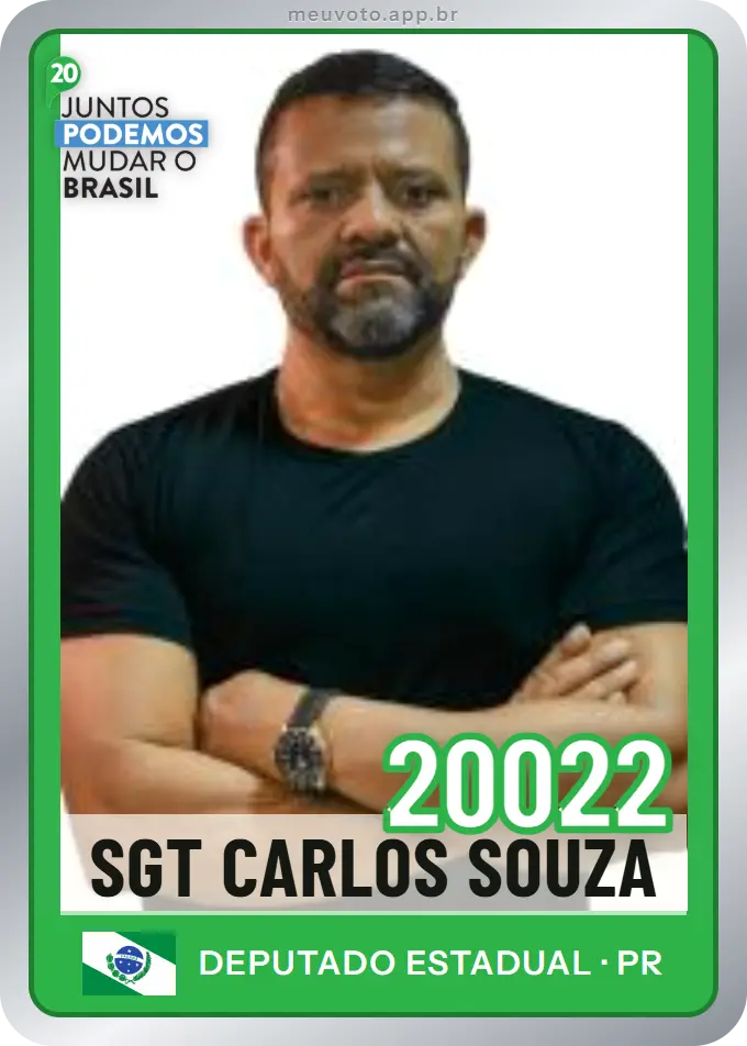 Carta de Sgt Carlos Souza, número 20022, Podemos