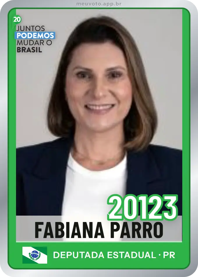 Carta de Fabiana Parro, número 20123, Podemos
