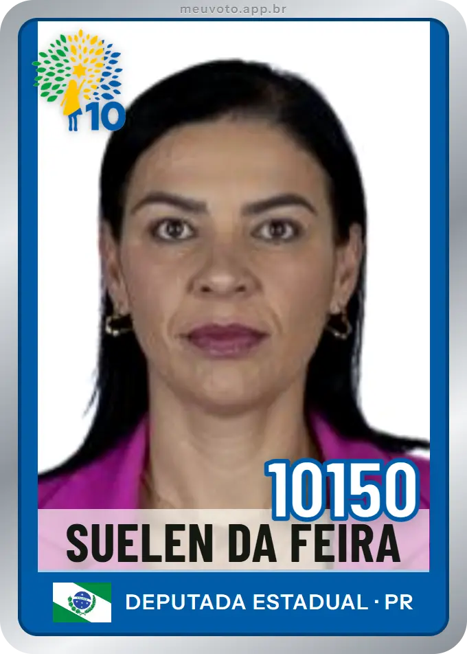 Carta de Suelen da Feira, número 10150, Republicanos