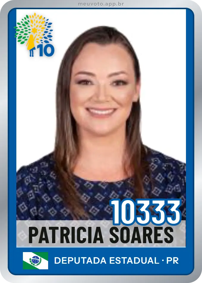Carta de Patricia Soares, número 10333, Republicanos