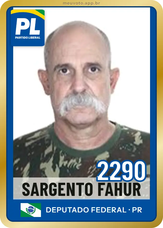 Carta de Sargento Fahur, número 2290, PL