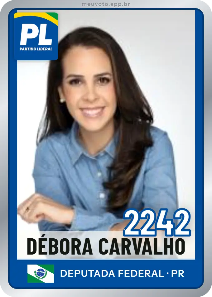 Carta de Débora Carvalho, número 2242, PL