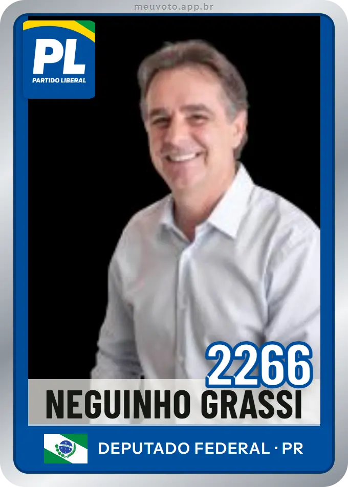 Carta de Neguinho Grassi, número 2266, PL