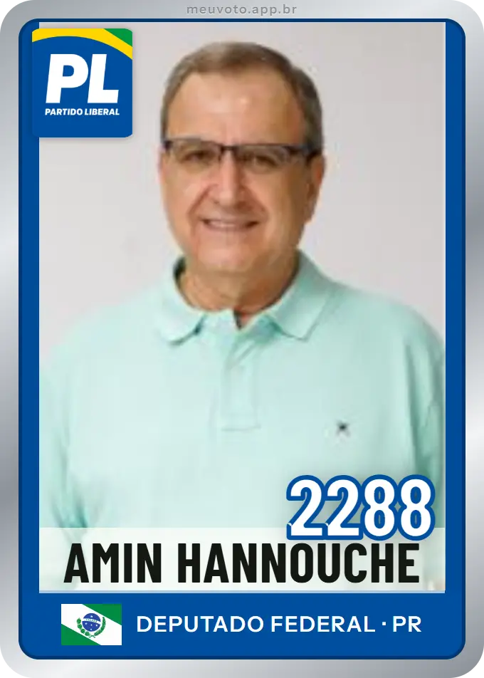 Carta de Amin Hannouche, número 2288, PL