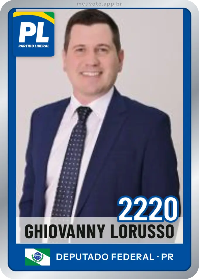 Carta de Ghiovanny Lorusso, número 2220, PL