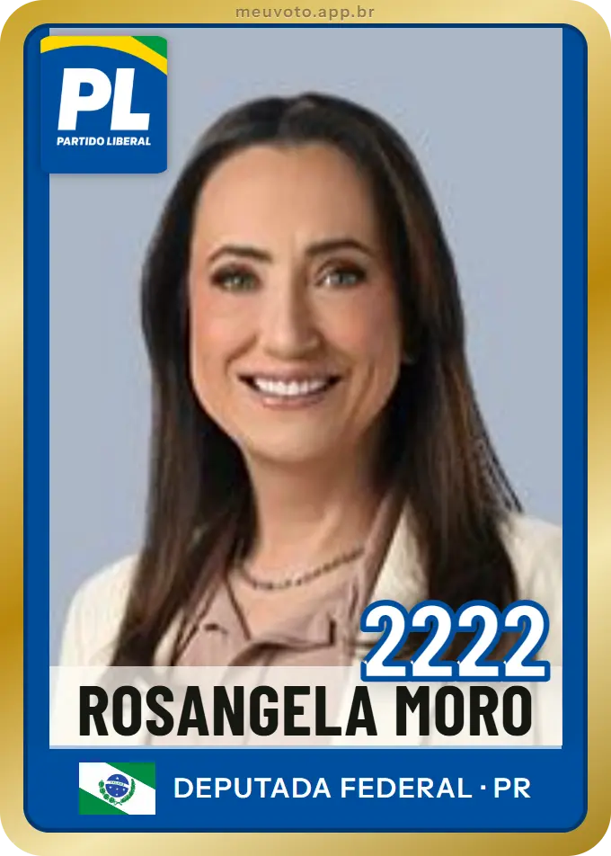 Carta de Rosangela Moro, número 2222, PL