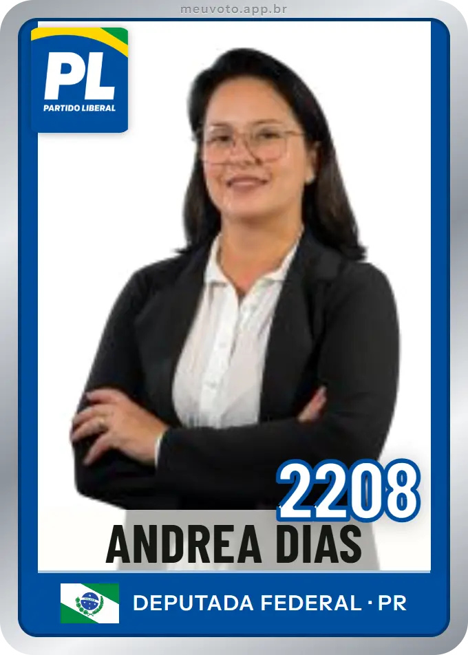 Carta de Andrea Dias, número 2208, PL