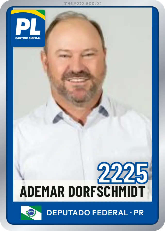 Carta de Ademar Dorfschmidt, número 2225, PL