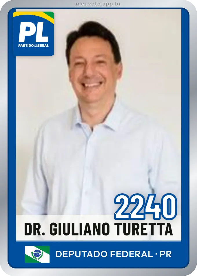 Carta de Dr. Giuliano Turetta, número 2240, PL