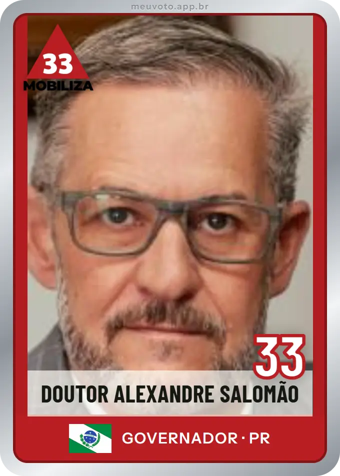 Carta de Doutor Alexandre Salomão, número 33, Mobiliza