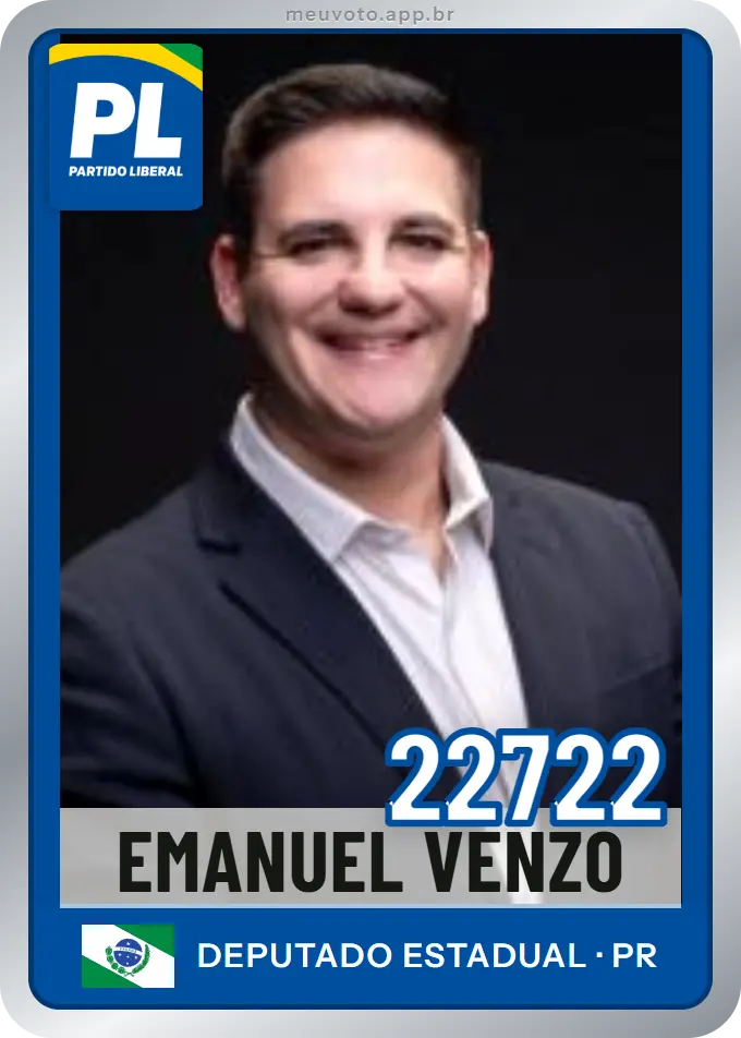 Carta de Emanuel Venzo, número 22722, PL