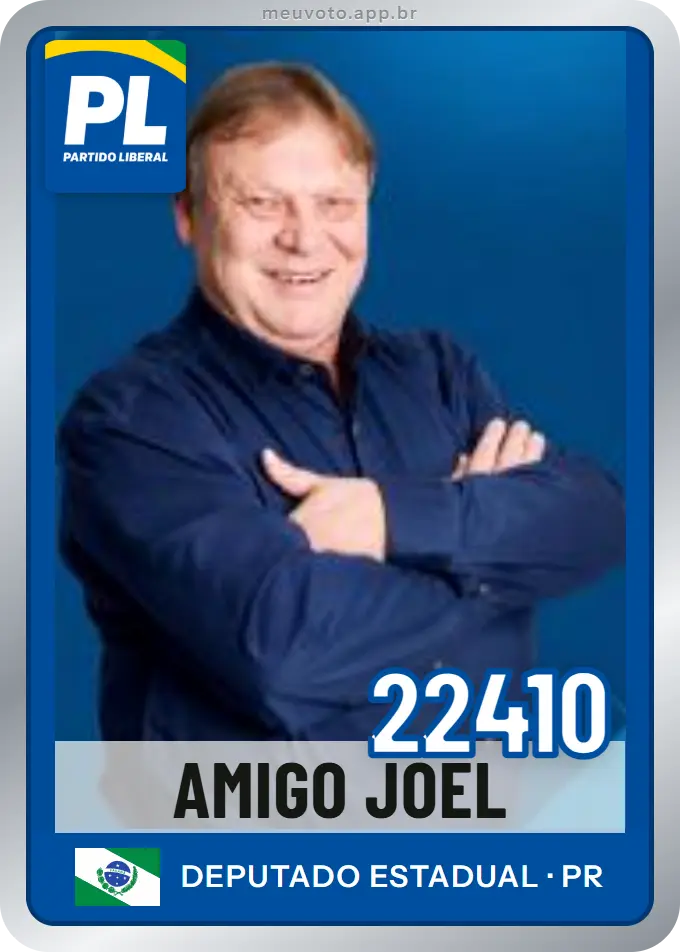 Carta de Amigo Joel, número 22410, PL