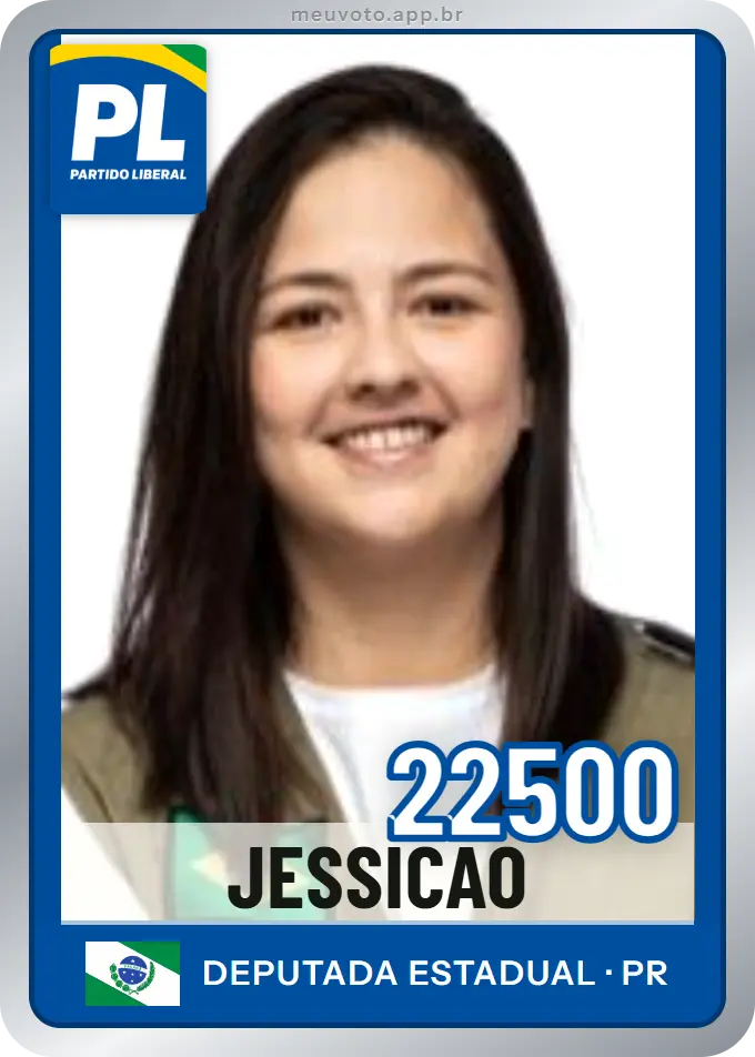 Carta de Jessicão, número 22500, PL