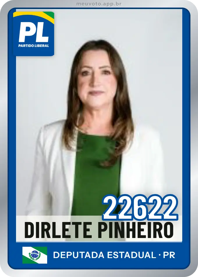 Carta de Dirlete Pinheiro, número 22622, PL