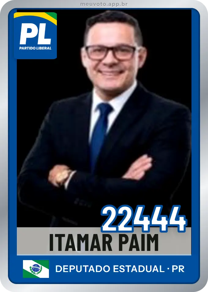 Carta de Itamar Paim, número 22444, PL