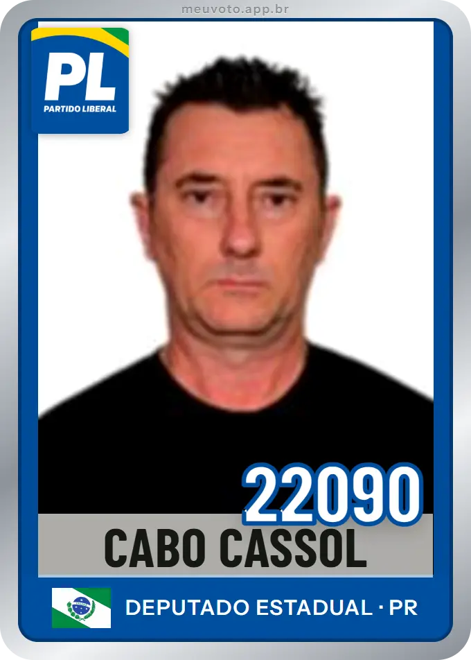 Carta de Cabo Cassol, número 22090, PL