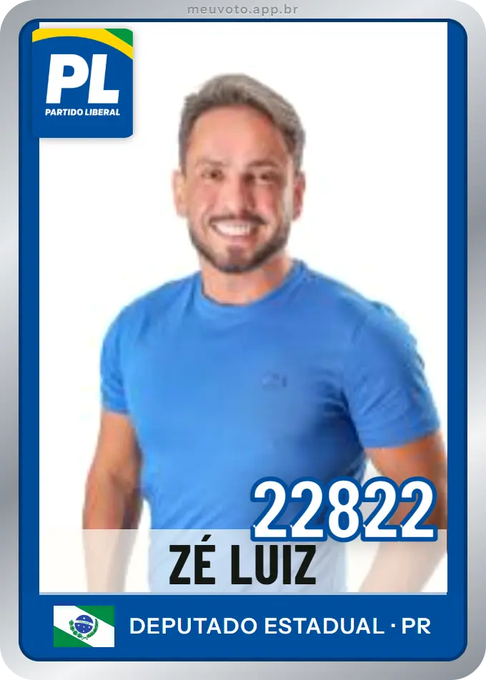 Carta de Zé Luiz, número 22822, PL