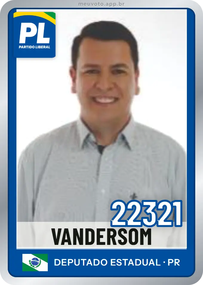 Carta de Vandersom, número 22321, PL