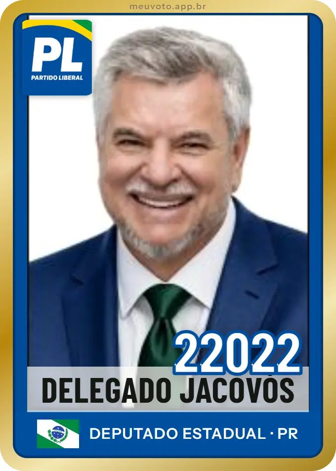 Carta de Delegado Jacovós, número 22022, PL