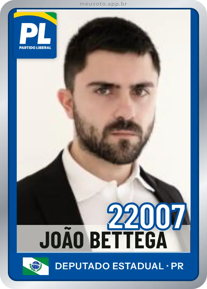 Carta de João Bettega, número 22007, PL