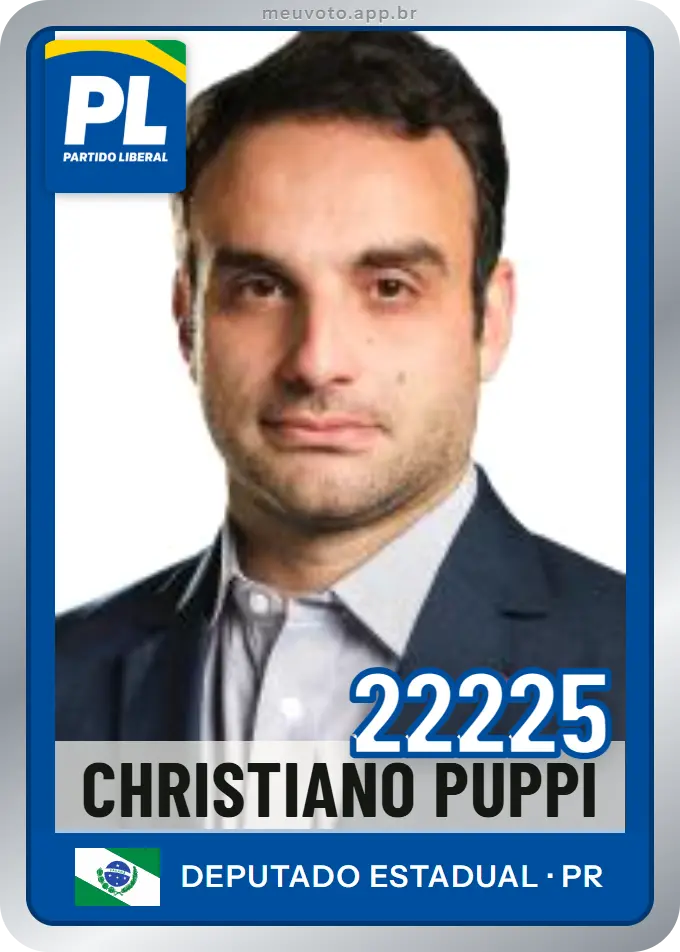Carta de Christiano Puppi, número 22225, PL