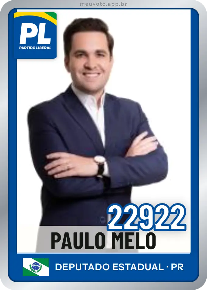 Carta de Paulo Melo, número 22922, PL