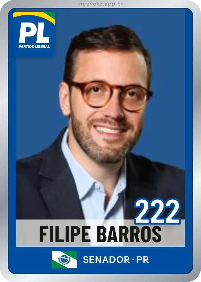 Carta de Filipe Barros, número 222, PL