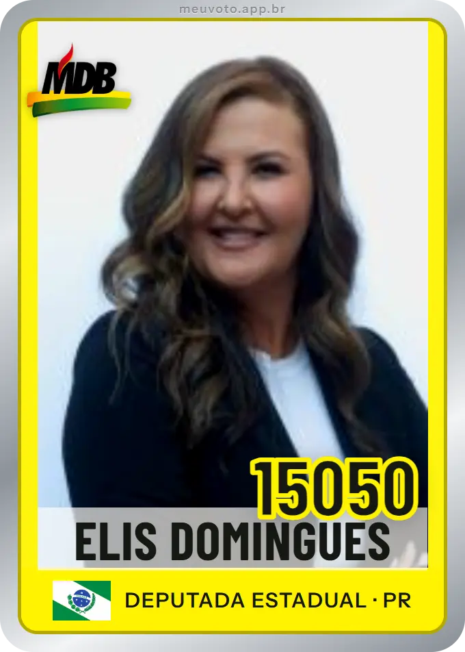 Carta de Elis Domingues, número 15050, MDB