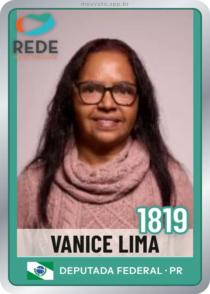 Carta de Vanice Lima, número 1819, Rede