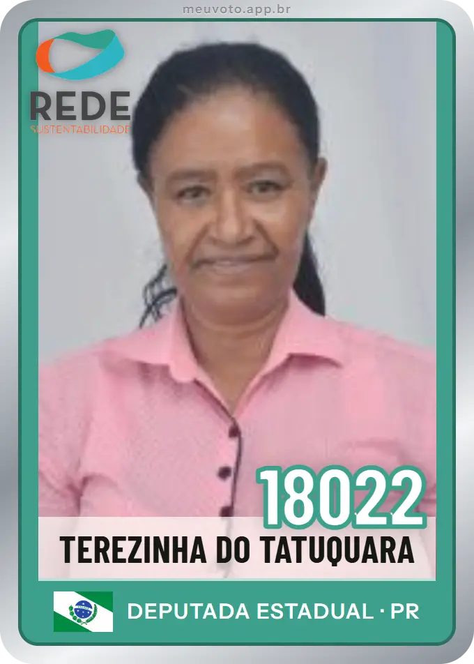 Carta de Terezinha do Tatuquara, número 18022, Rede